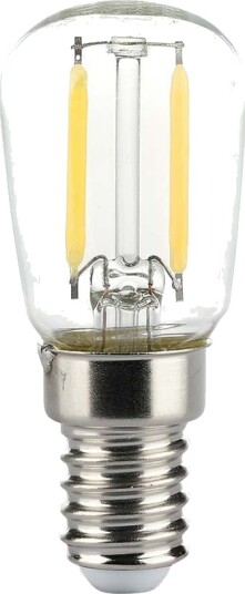 V Tac ST26 LED pære 2W Filament 4000K Kulør : Nøytral V Tac ST26 LED pære 2W Filament 4000K Kulør : Nøytral
