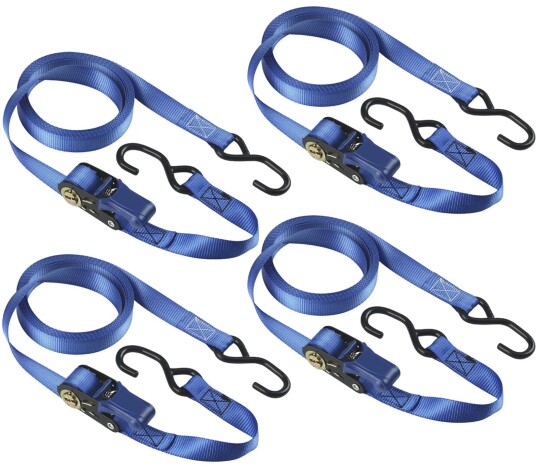 Slangeklemme Master Lock 4367EURDAT Spennbnd 5 m x 25 mm blå 4 stk