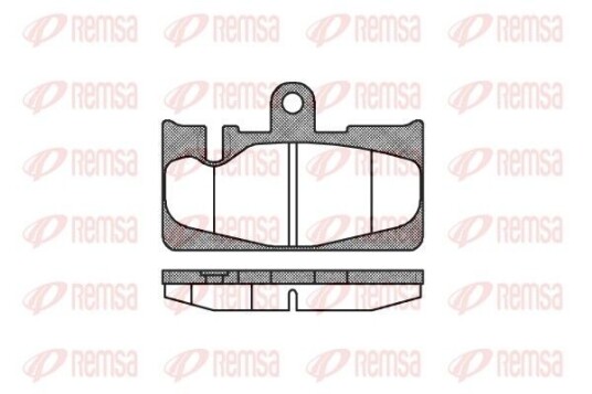 Bremseklosser REMSA 0889.00 Bremseklosser REMSA 0889.00