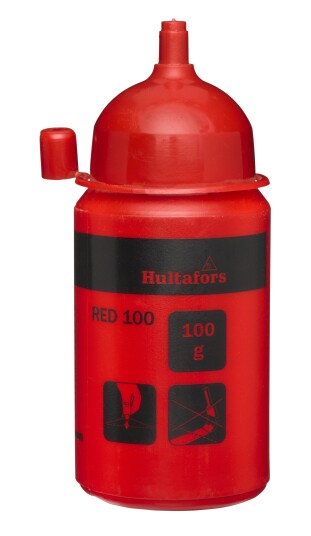 Kritt rød rød 100