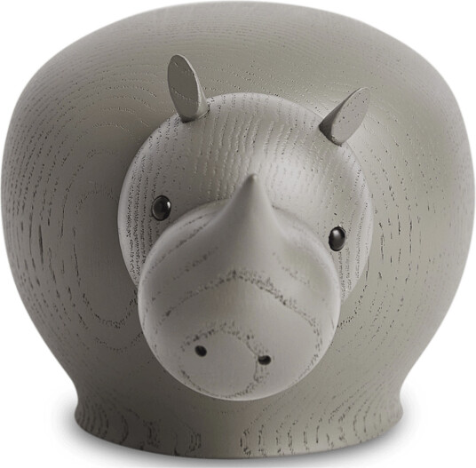WOUD Rina Rhinoceros Medium   Grey   ONE SIZE