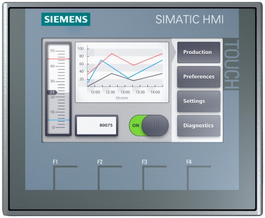 Siemens HMI KTP400 BASIC Operatørpanel 4,3" Elfordeling & strømforsyning Siemens HMI KTP400 BASIC Operatørpanel 4,3" Elfordeling & strømforsyning