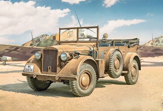 Italeri 1/35 Horch 901 Typ 40 Modellbil for Modellbygging