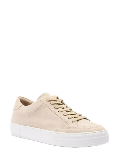 J. Lindeberg Art Signature Suede Sneaker Cream 41 J. Lindeberg Art Signature Suede Sneaker Cream 41