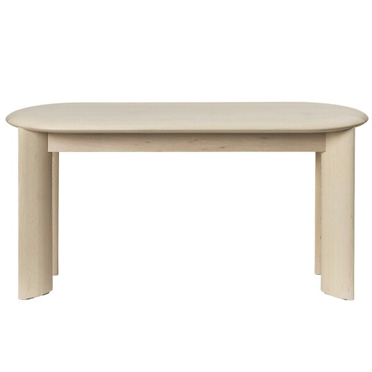 Ferm Living Bevel Benk White Oiled Beech Ferm Living Bevel Benk White Oiled Beech