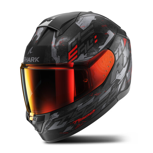Shark Ridill 2 Molokai Mat Full Face Helmet Black-Anthracite-Red Shark Ridill 2 Molokai Mat Full Face Helmet Black-Anthracite-Red