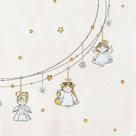 Jernia Servietter 33x33cm little angels
