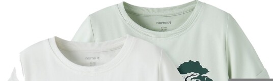 Name It Nmmvux 2P Ss Top White 110 Name It Nmmvux 2P Ss Top White 110