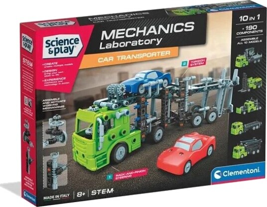 Clementoni Science And Play Mechanics Transporter Clementoni Science And Play Mechanics Transporter