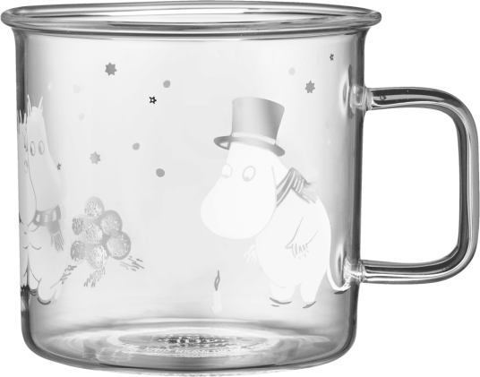 Muurla Mummi glasskopp 35 cl Let it snow Muurla Mummi glasskopp 35 cl Let it snow