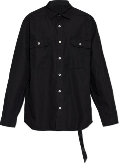 Rick Owens Herre Skjorter Svart S,