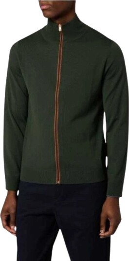 Paul Smith Herre Strikkevarer Grønn 2XL,