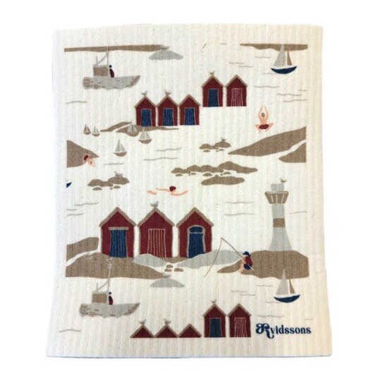 Arvidssons Textil   Kust oppvaskklut hvit