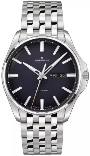 Junghans Herreklokke 27/4411.44 Meister S Automatic Blå/Stål Ø44.2