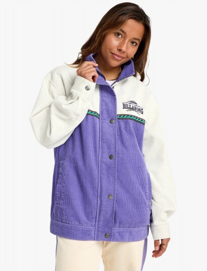 Billabong Set The Wave Jacket Purple L Billabong Set The Wave Jacket Purple L