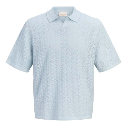 Jack & Jones - Strikket T-skjorte Jortyler Cashmere Blue - 152 | Barn