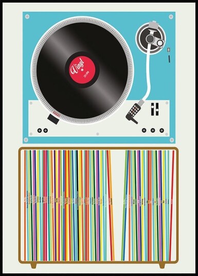 Vinyl Stack Plakat / 100x150cm Vinyl Stack Plakat / 100x150cm