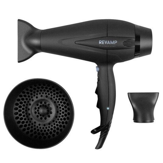 Revamp DR 5500 EU Hårføner m/diffuser 2400W Revamp DR 5500 EU Hårføner m/diffuser 2400W