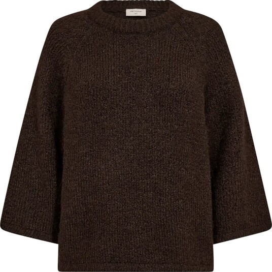 FREE/QUENT Fqgrslulu Pullover MOLE MELANGE M FREE/QUENT Fqgrslulu Pullover MOLE MELANGE M