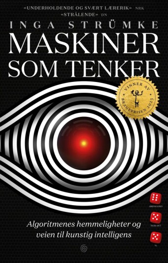 Maskiner som tenker av Inga Strümke - Signert utgave om kunstig intelligens