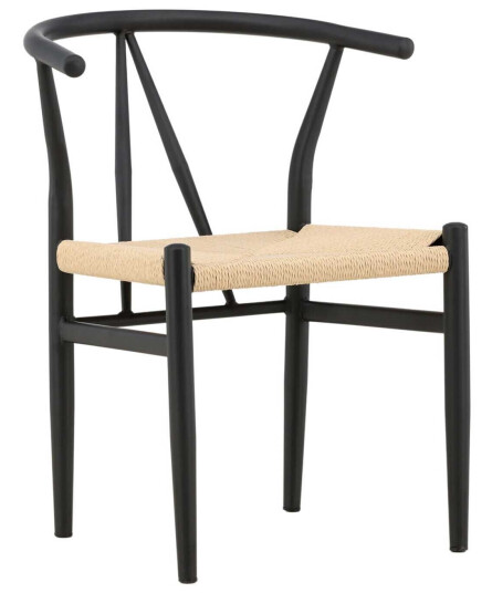 Venture Design Alfons spisestol Svart Venture Design Alfons spisestol Svart