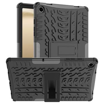 Samsung Galaxy Tab A9+ Anti-Slip Hybrid-deksel med Stativ Svart