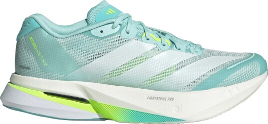 Adidas Women"s Adizero Boston 13 Semi Flash Aqua/zero Metalic/lucid Lemon 42|42 3/4 Adidas Women"s Adizero Boston 13 Semi Flash Aqua/zero Metalic/lucid Lemon 42|42 3/4