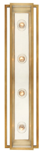 Halle 30" vägglampa antik mässing/nickel Halle 30" vägglampa antik mässing/nickel