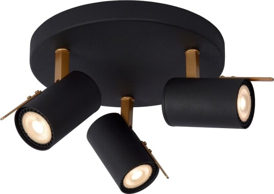 Grony Takspot Med Dim to warm 3xGu10/5W Sort