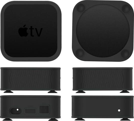 Trolsk Silikondeksel 360 (Apple TV 4K (2021)) Svart