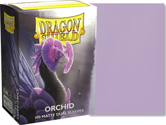 Dragon Shield 100 Sleeves - Orchid Matte Dual