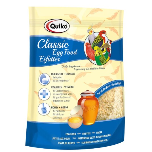 Zooplus Quiko Eggfôr Dobbelpakke: 2 X 500 G Zooplus Quiko Eggfôr Dobbelpakke: 2 X 500 G