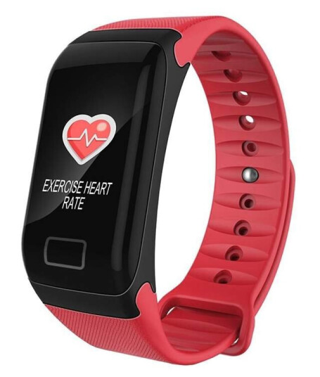 F1 Plus WearFit Aktivitetsarmbånd med Fargedisplay Rød F1 Plus WearFit Aktivitetsarmbånd med Fargedisplay Rød