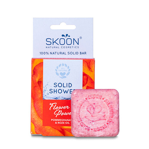 Skoon Solid Shower Bar Flower Power  90 g