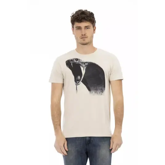 Trussardi Herre Topper Beige S, Trussardi Herre Topper Beige S,