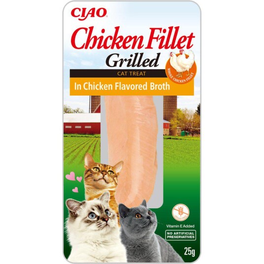 Kattinorge Ciao Churu Grillet Kylling i Saus - Kornfri Kattemat Kattinorge Ciao Churu Grillet Kylling i Saus - Kornfri Kattemat