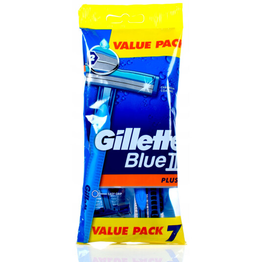 Gillette Engangsskraper Blue II Plus 7-pk.