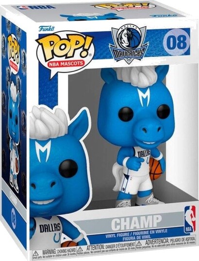 Northix NBA Mavericks Championship-figur samleobjekter fra sportsmemorabilia