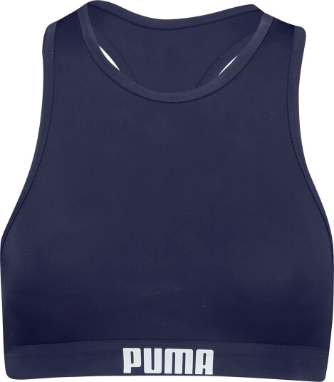 Puma Racerback Swim Top , bikinitopp dame S navy