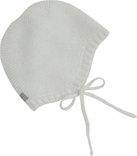 Huttelihut Bonnet Wool Knit - Cream - 44\3-6M