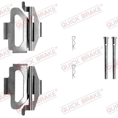 Monteringssett, bremseklosser QUICK BRAKE 109-1225