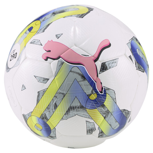 Puma Orbita 5 Hybrid Lite 290, fotball 4 Puma White-elektro P Puma Orbita 5 Hybrid Lite 290, fotball 4 Puma White-elektro P
