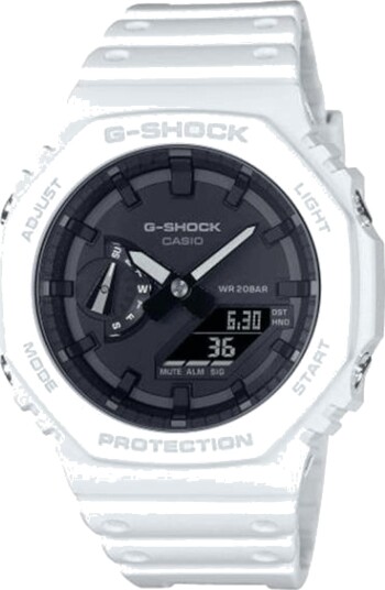 Casio G-Shock GA-2100-7AER Hvit Casio G-Shock GA-2100-7AER Hvit