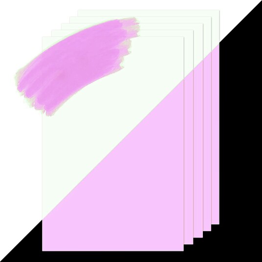 Catsson Int Group LTD UV Papir Neonfarget - Pudderrosa