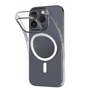 Puro 0.3 MagSafe Silikondeksel for iPhone 16 Pro - Gjennomsiktig