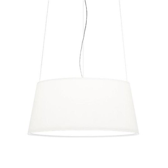 Vibia Warm Taklampe Aluminiums Skjerm Matt Hvit