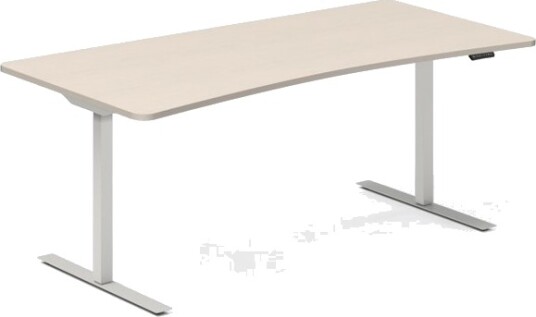 Hæve Sænkebord Dna Birk 1800X800mm Bue 2 Ben/Alugå