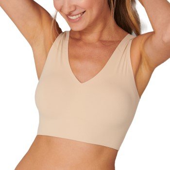 Schiesser BH Invisibla Soft Bralette Beige 36 Dame Schiesser BH Invisibla Soft Bralette Beige 36 Dame