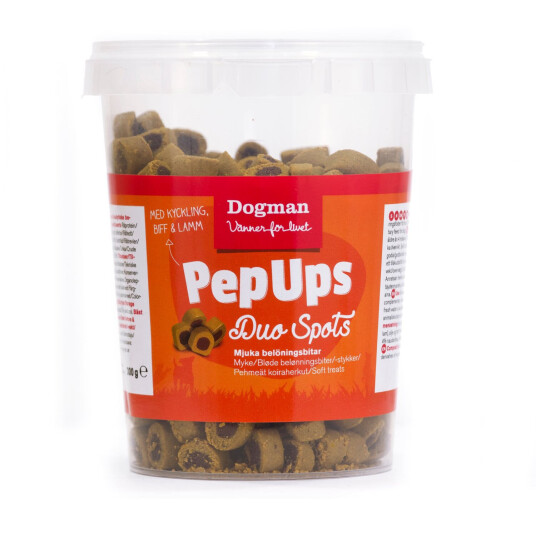 Dogman Pep Ups Duo Spots