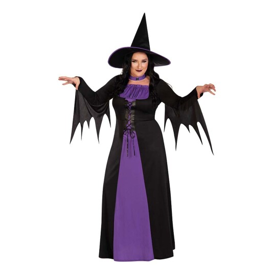 Amscan International Heks Plussize Karnevalskostyme 6XL Amscan International Heks Plussize Karnevalskostyme 6XL